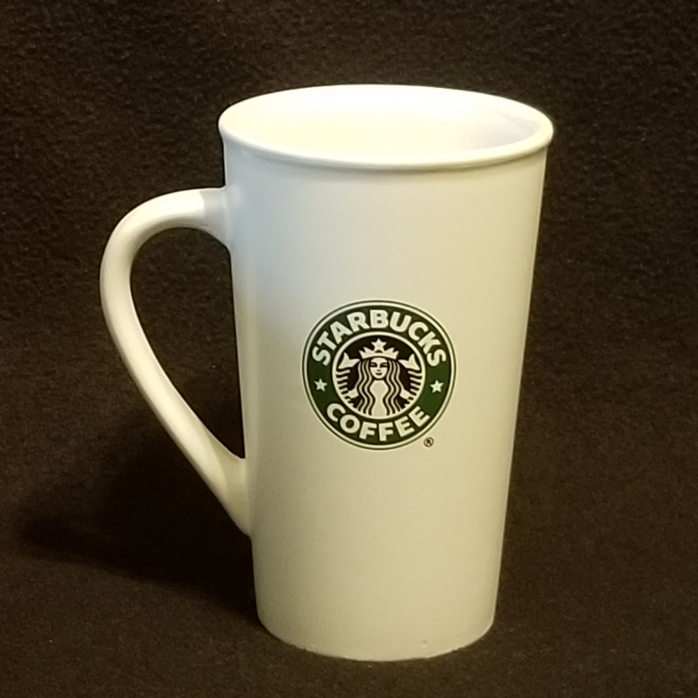 Starbucks 14oz Green & White Logo Mug in GUC - Picture 3 of 6